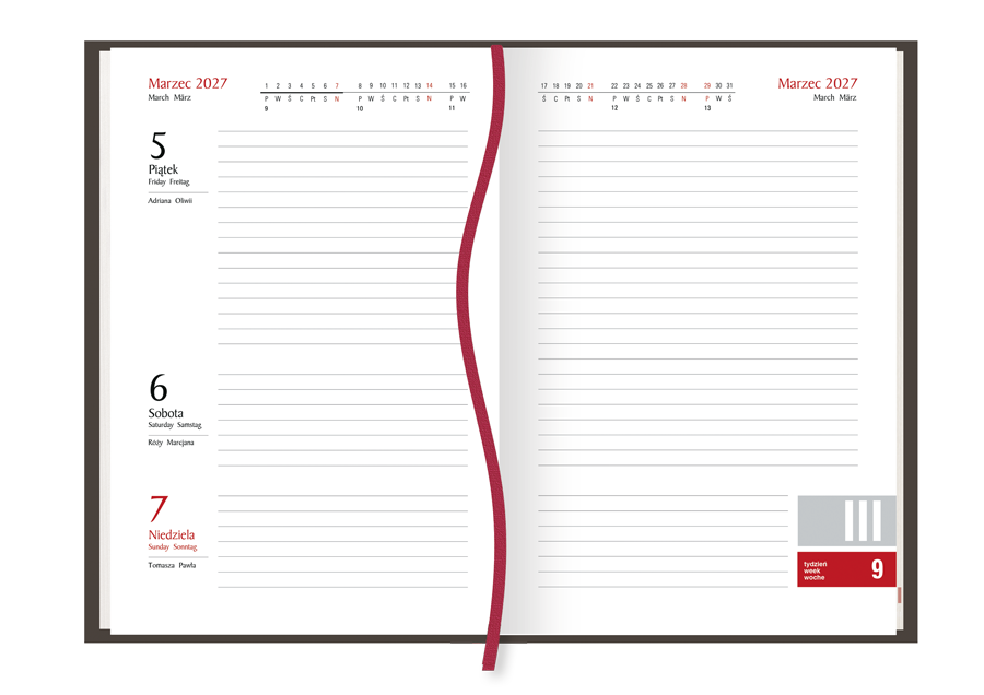Galeria - T-155V-G Terminarz Nauczyciela