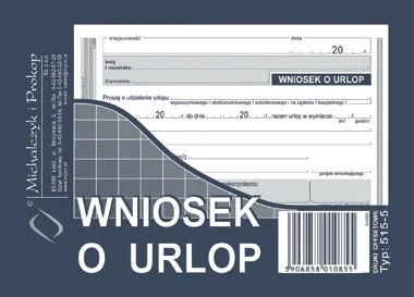 515-5 Wniosek o urlop