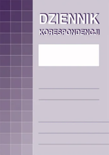 701-1 Dziennik korespondencji