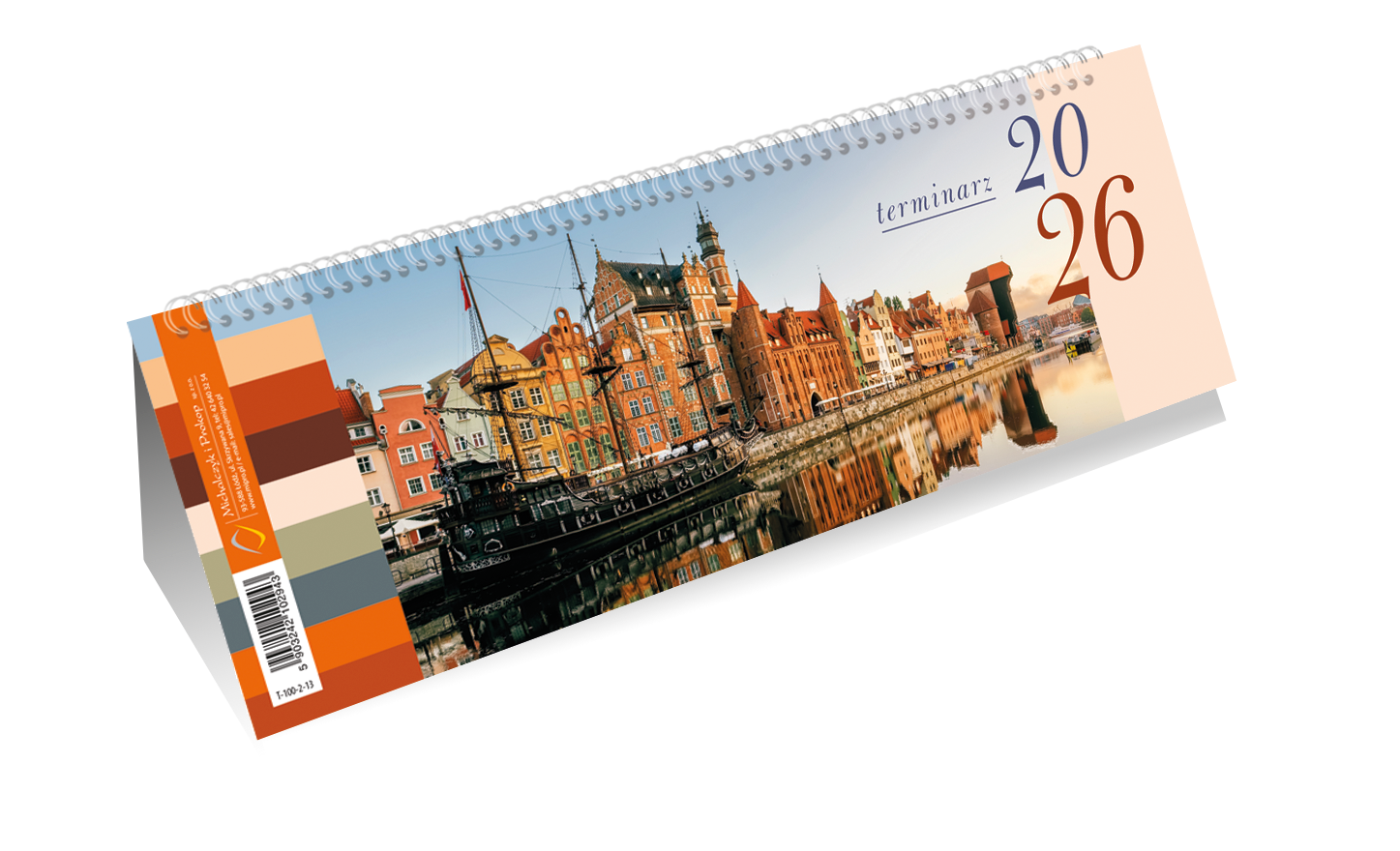 T-100-2 Terminarz ze spiralką