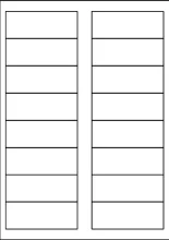 E-171-1 Etykieta 88,9 x 33,8 mm