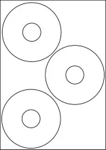 E-CD-01 Etykieta na CD 117 mm