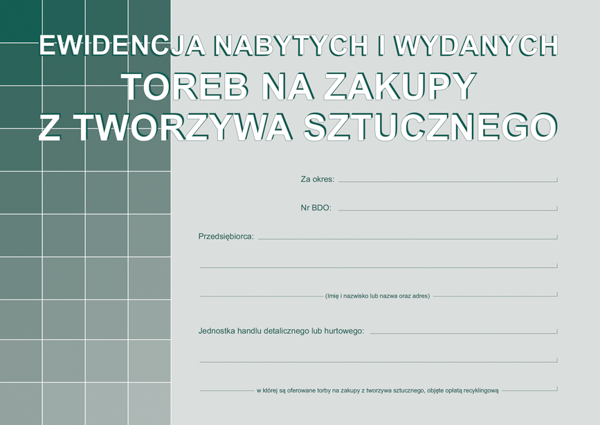Dla przedsiębiorców, których obowiązek wynika z przepisów o odpadach i o opakowaniach