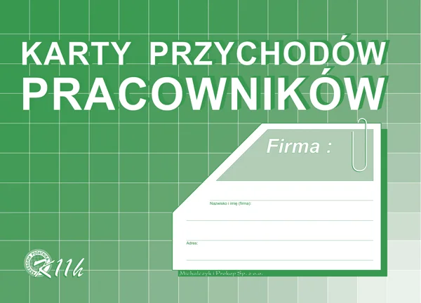 K11h Karty przychodów pracowników