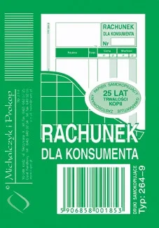 264-9 Rachunek dla konsumenta